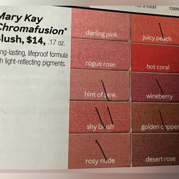 Marykay chromafusion blush - Picture 3 of 3